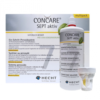 Concare Sept AKTIV Ein-Schritt-Peroxidsystem Kontaktlinsenpflegemittel