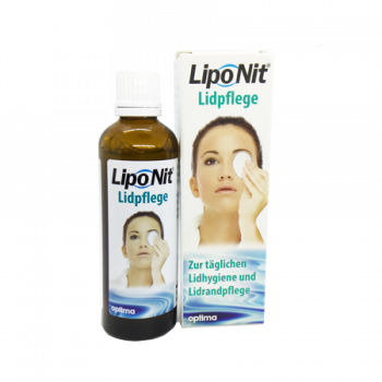 LipoNit Lidpflege 70ml Augenpflege und Reinigung der Lidränder