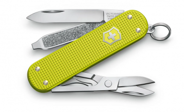 Victorinox Classic SD Alox Limited Edition 2023 Electric yellow