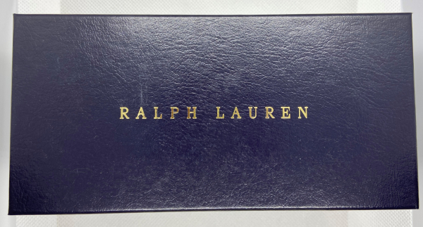 Großes Polo Ralph Lauren Hartschalenetui für gecurvte Brillen inkl. Mikrofasetuch und Box