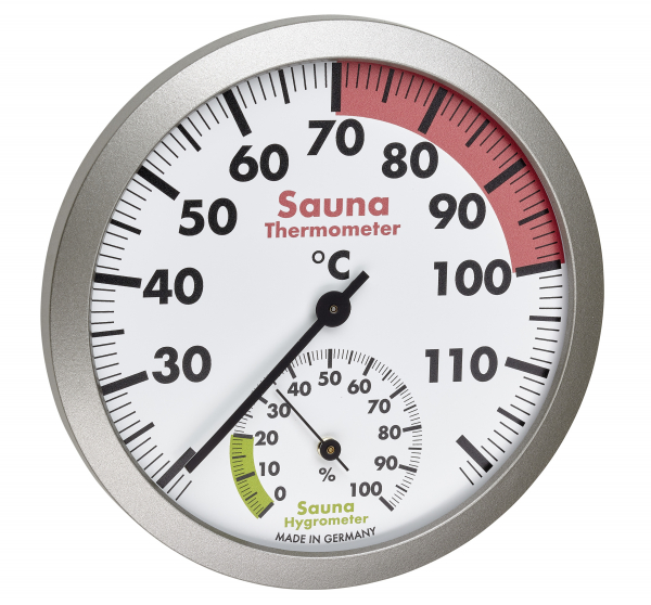 analoges Saunathermometer Hygrometer Schwimmbad Dampfbadthermometer Sauna