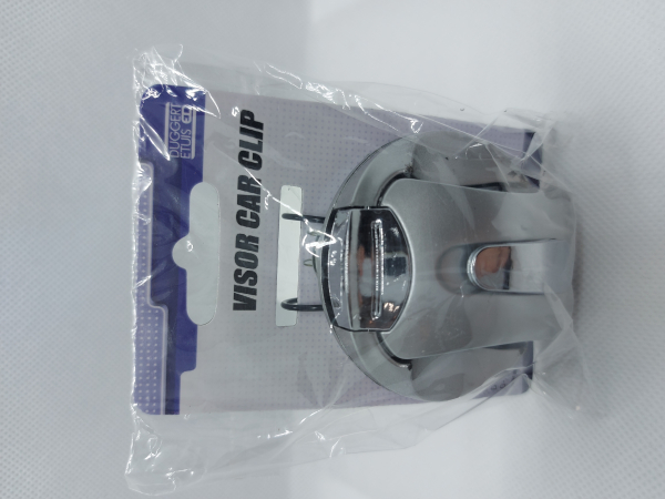 Visor Carclip Brillenhalter fürs Auto in schwarz oder silber