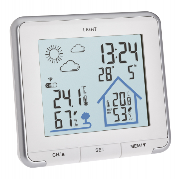 Funk Wetterstation LIFE Wettervorhersage Thermometer Barometer Hygrometer