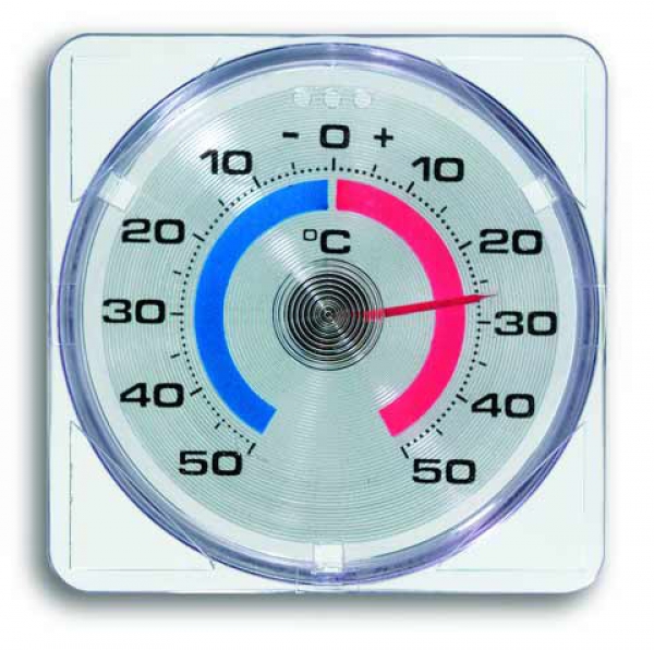 Fensterthermometer selbstklebend Außenthermometer Zimmerthermometer